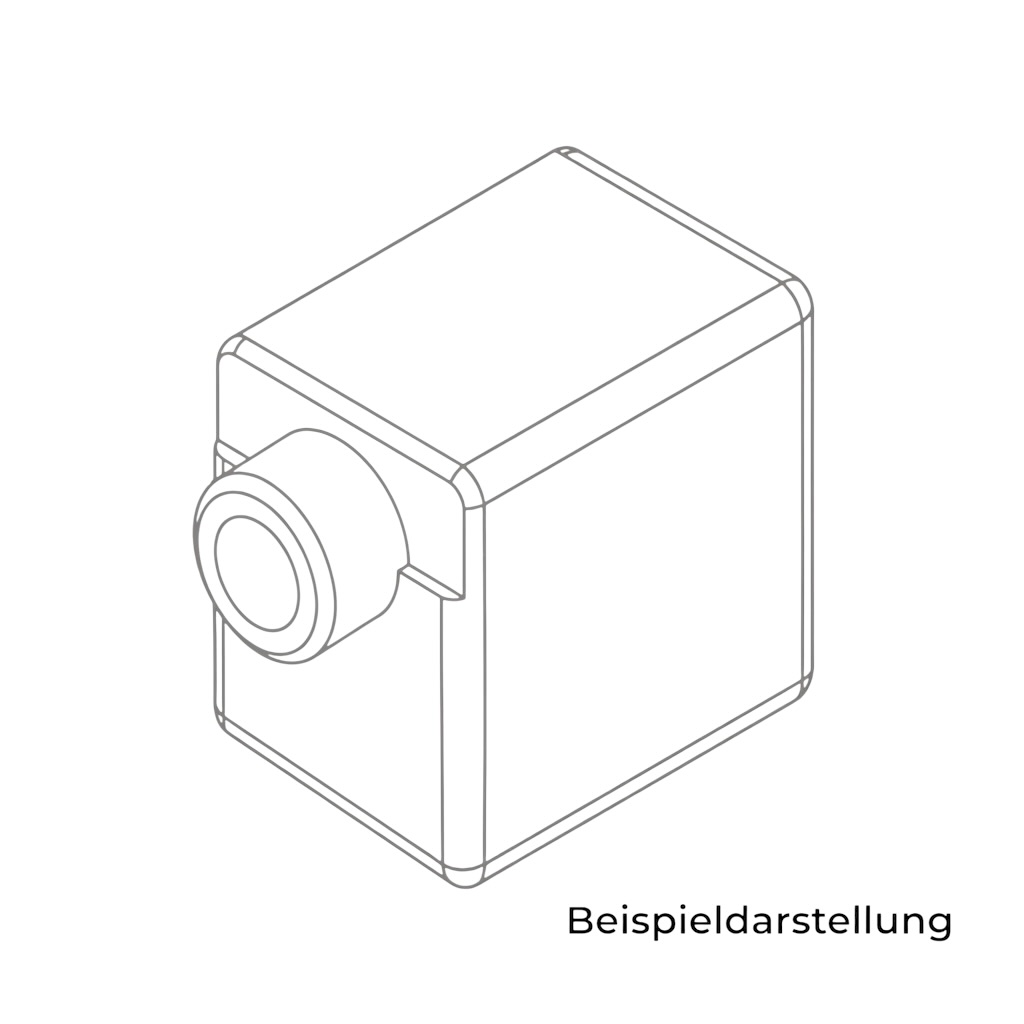 Endkappe für NX78 mit Kabeldurchführung