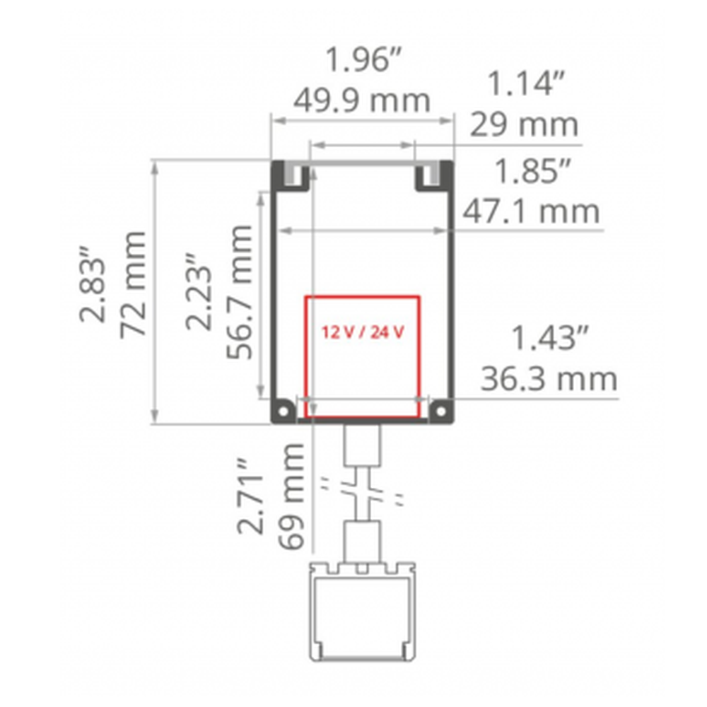 LED-Aluprofil BOX