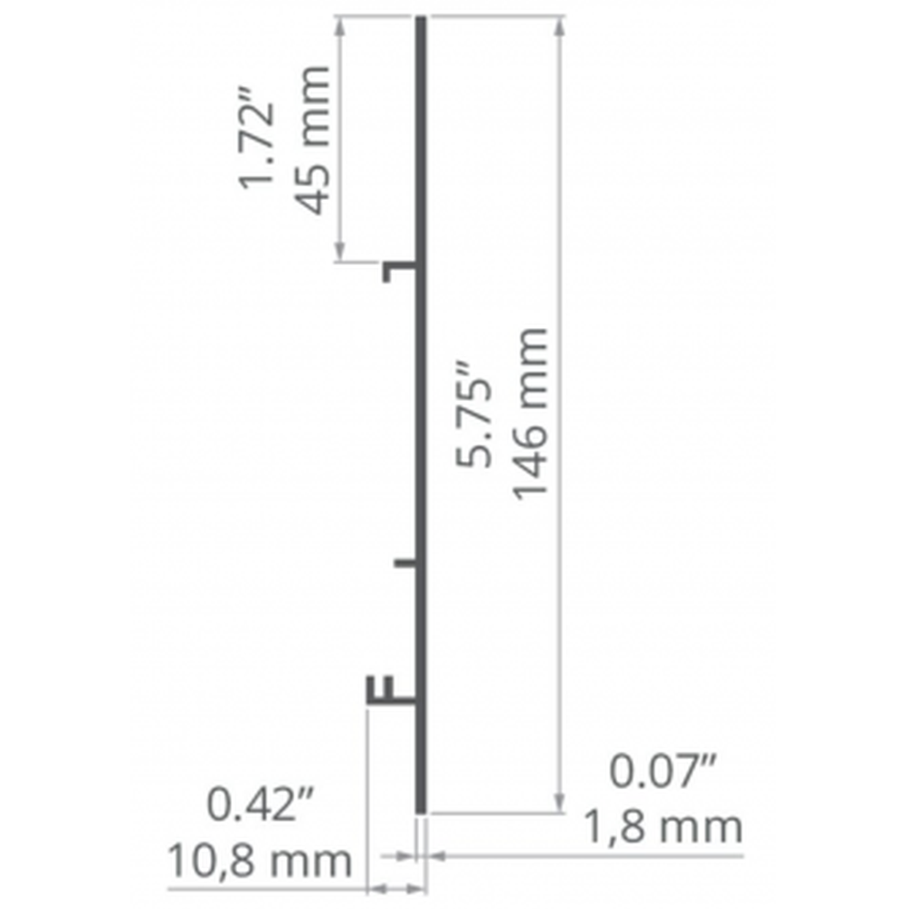LED-Aluprofil ATRA
